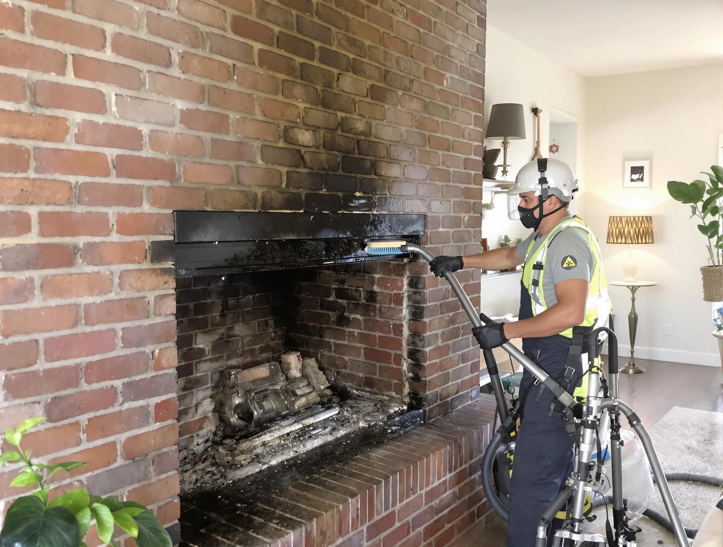 Heron Bay Chimney Sweep providing fireplace cleaning services in Heron Bay, GA