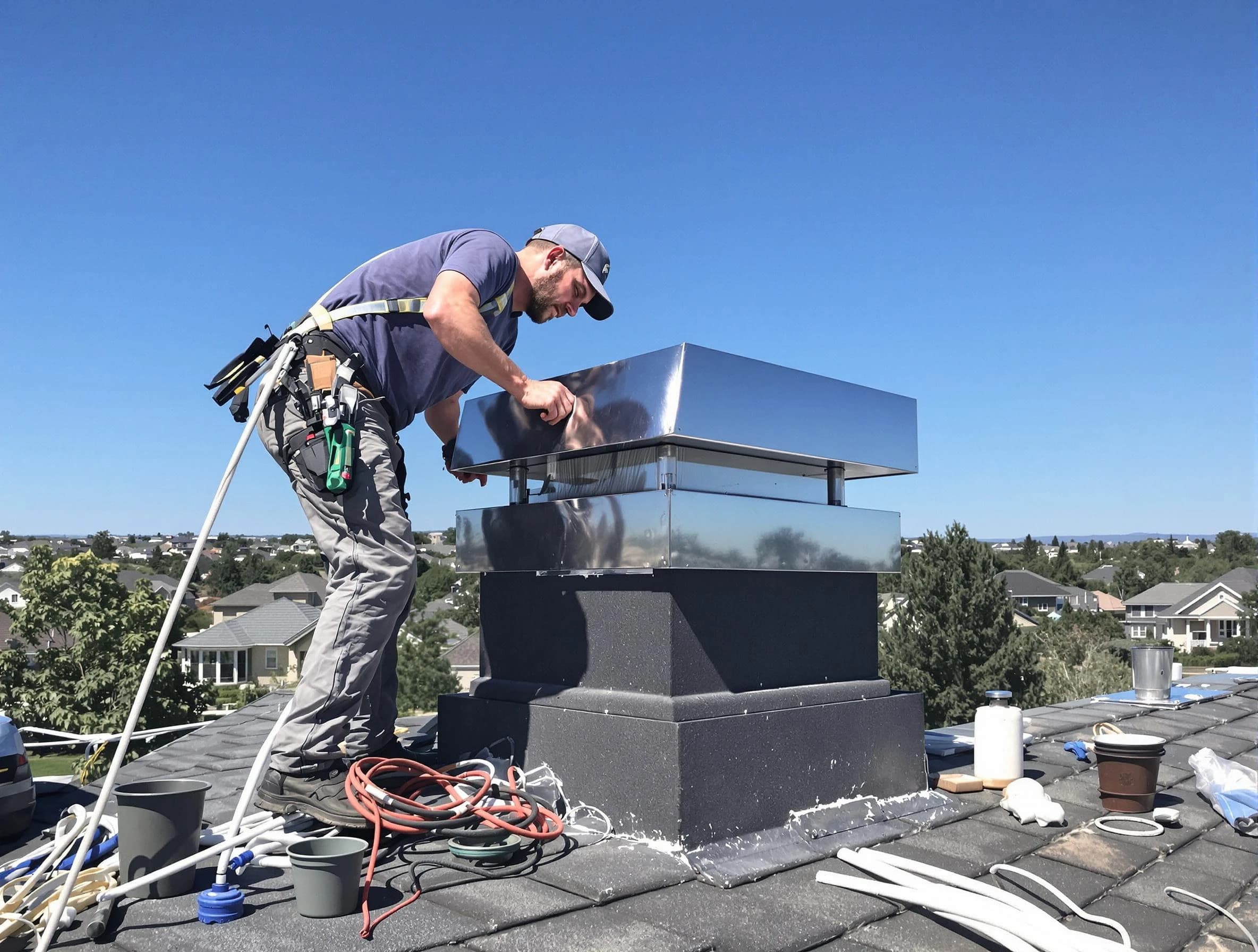 Chimney Cap Services service in Heron Bay, GA