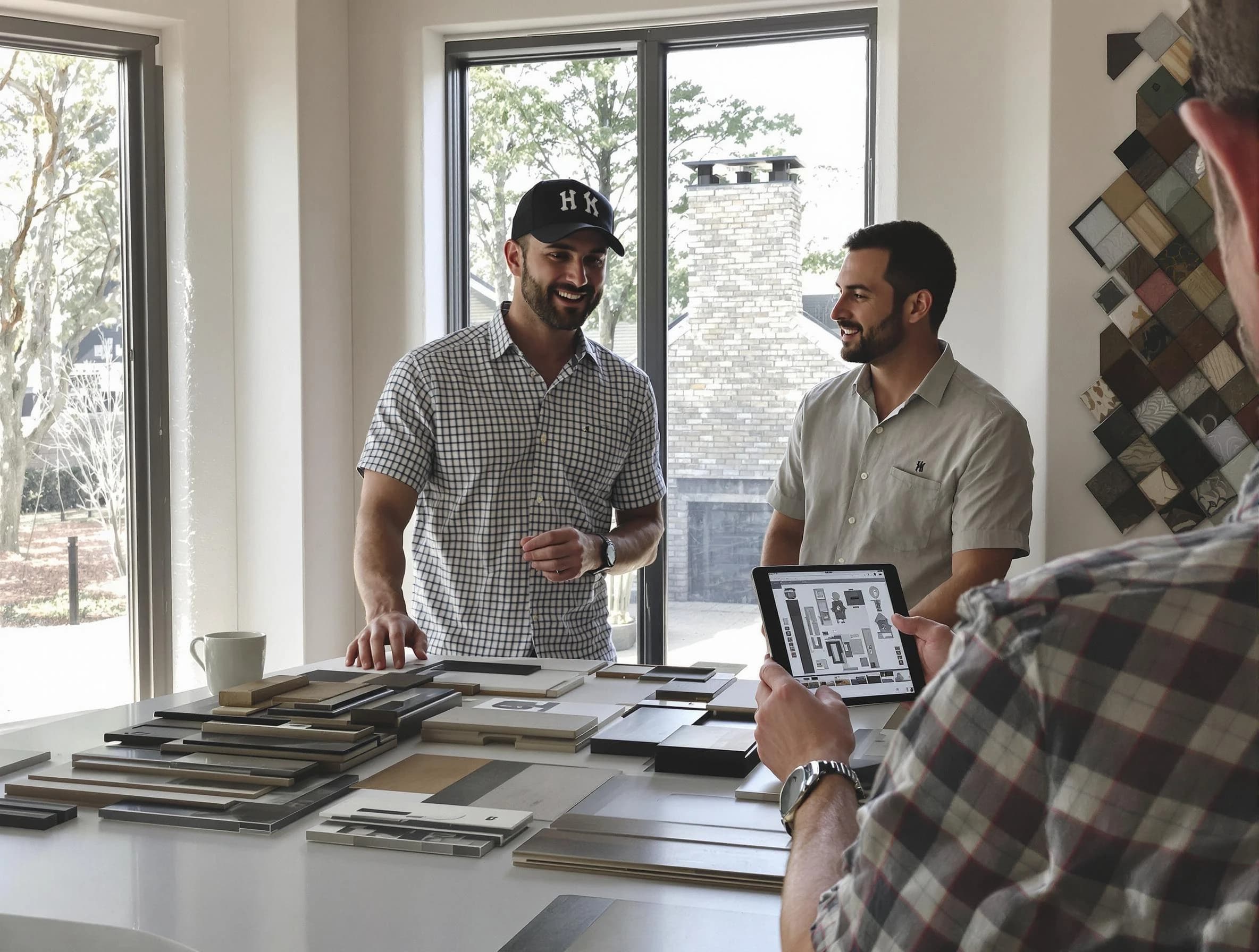 Heron Bay Chimney Sweep remodeling a chimney and fireplace in Heron Bay, GA