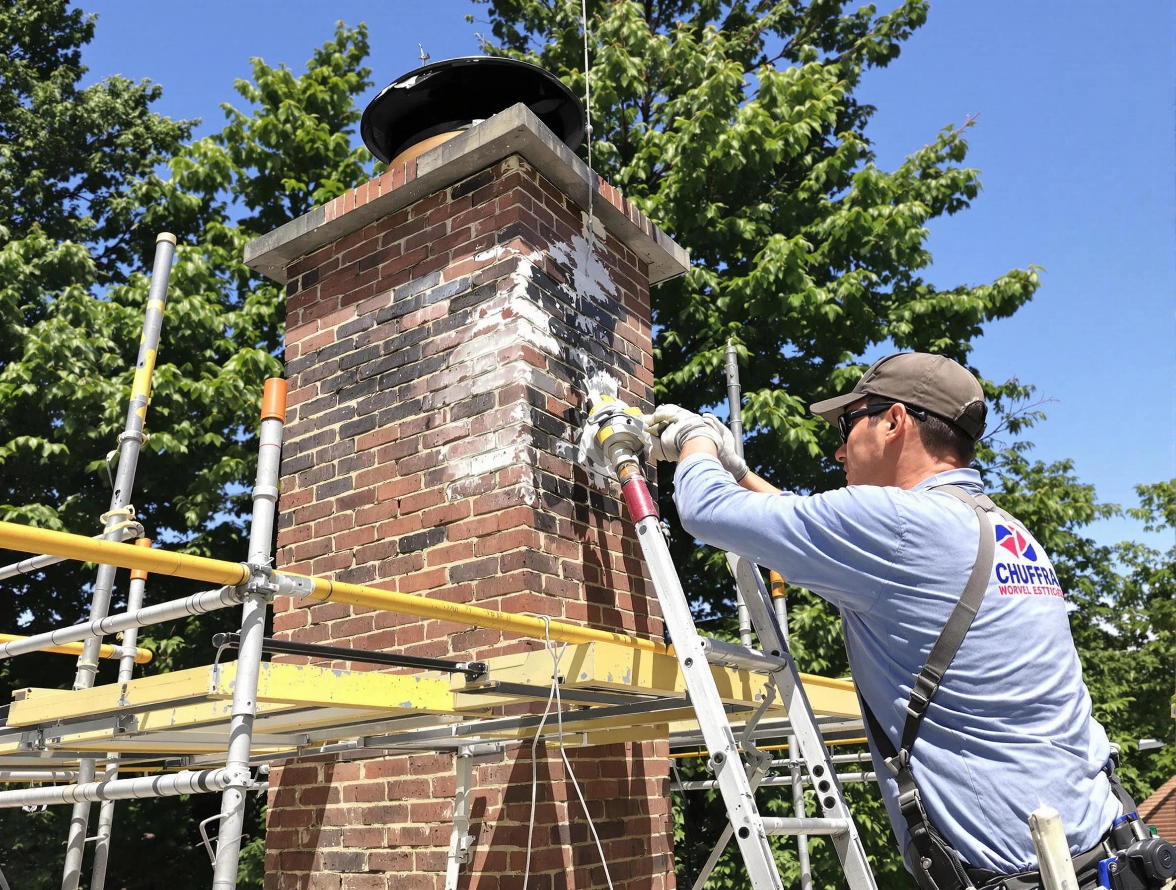 Structural chimney repair by Heron Bay Chimney Sweep in Heron Bay, GA