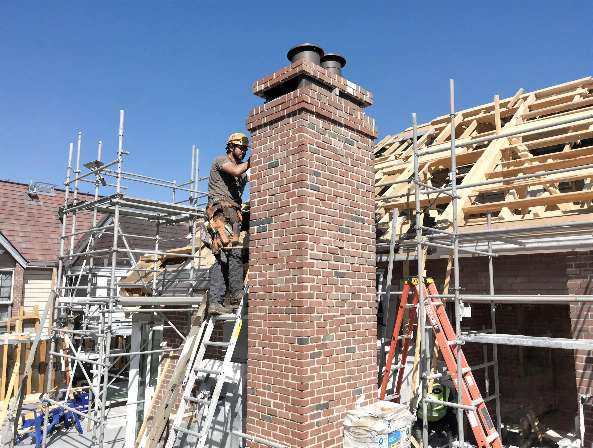 New chimney installation completed by Heron Bay Chimney Sweep in Heron Bay, GA